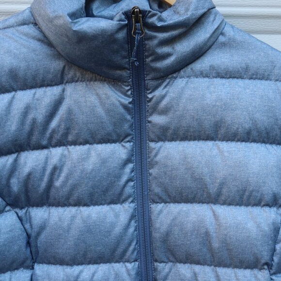 Eddie Bauer Cirruslite Down Jacket Heather Blue Women's Size Small Used - Picture 3 of 6